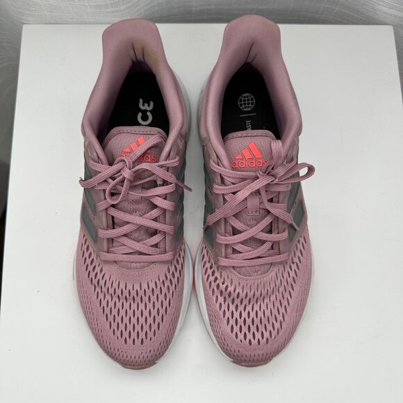 Adidas Eq21 Run Running Shoe in Magic Mauve - Size 8 - Picture 5 of 13